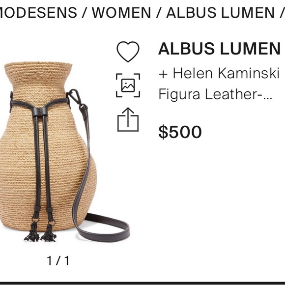 NWOT Albus Lumen + Helen Kaminski Figura Bag - Picture 5 of 11